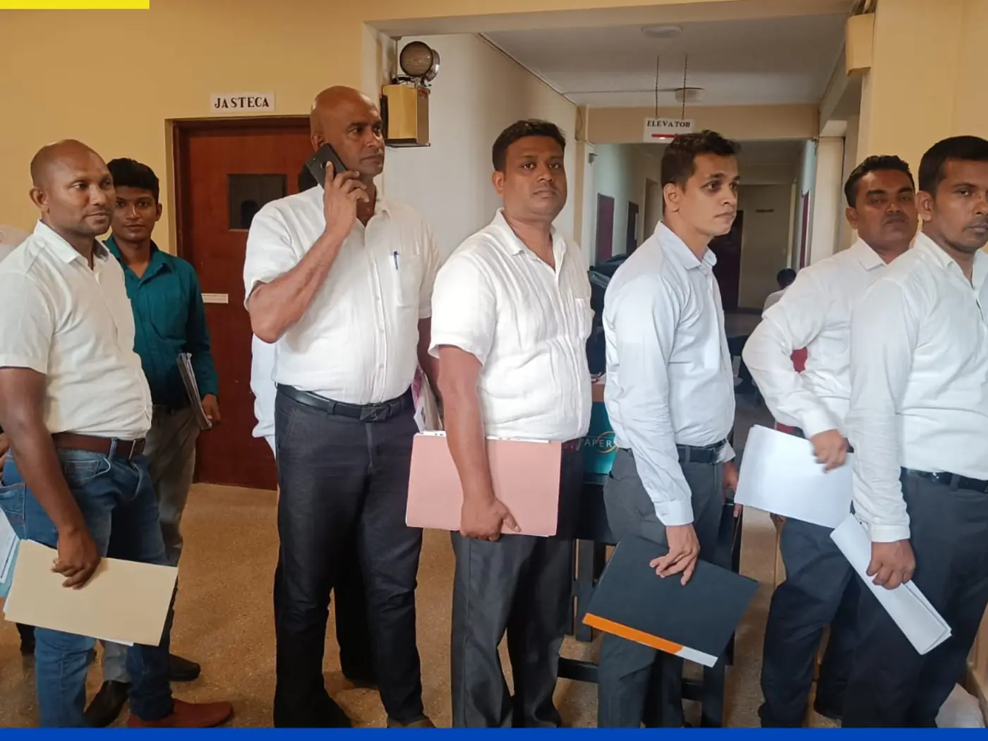 Security guards, batches one to three