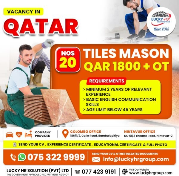 tile mason
